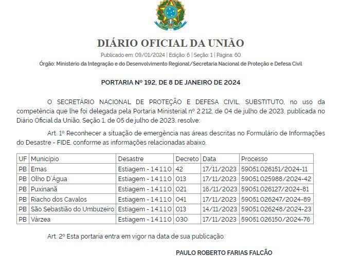 Emergencia