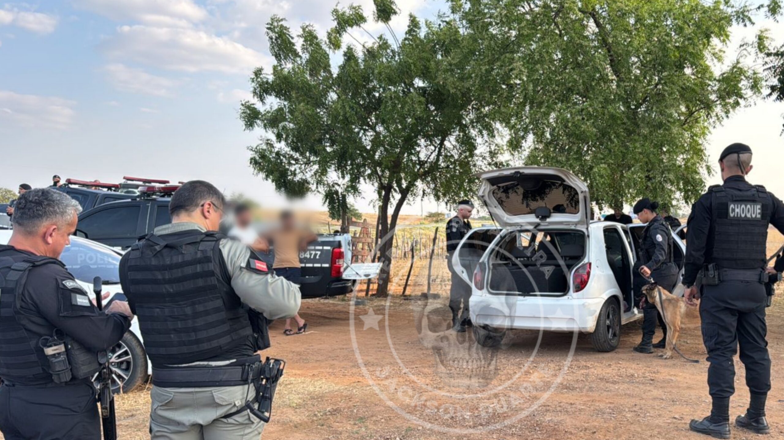 Policia Militar reforça segurança e realiza operação na divisa da Paraíba com o Rio Grande do Norte