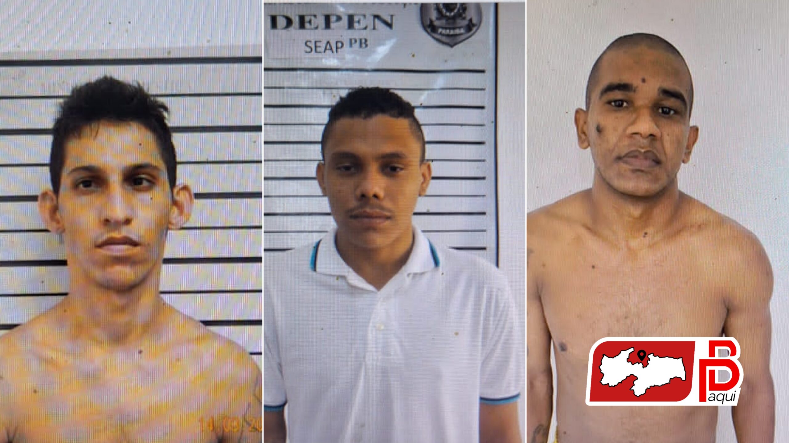 Três detentos fogem de presídio Regional de Cajazeiras