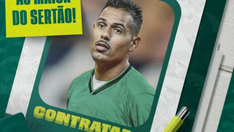 Sousa anuncia a contratação do centroavante Joelson, ex-Central