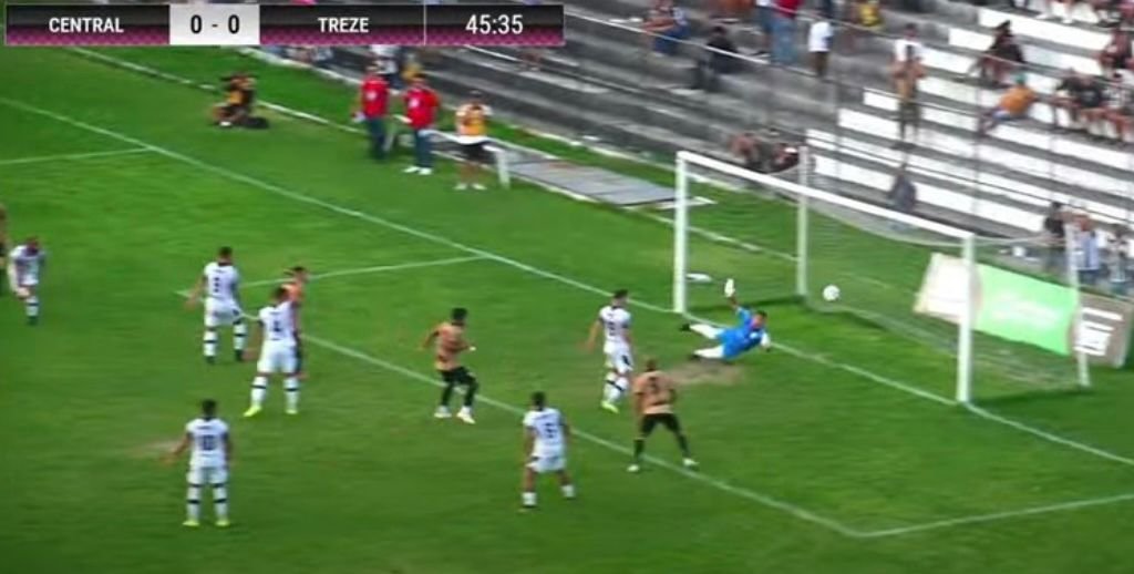 Central vence o Treze por 1 a O pelo Campeonato Brasileiro Série D