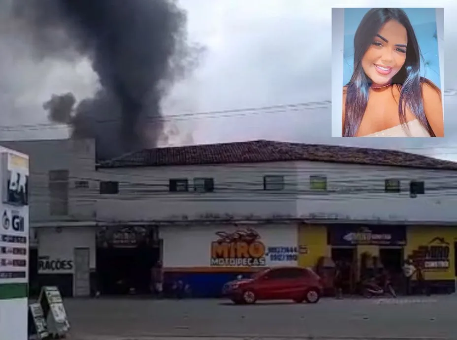 Mulher é encontrada carbonizada após incêndio em pousada de Sousa; causas estão sob investigação