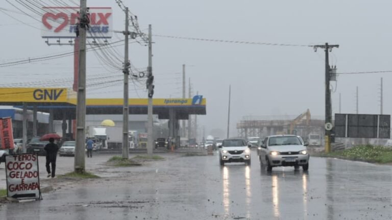 Meteorologia prevê chuvas em 101 cidades das regiões do Litoral e Brejo da Paraíba