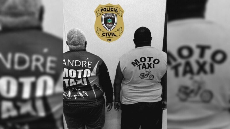 Dois homens são presos em flagrante por ‘delivery’ de drogas em Baía da Traição