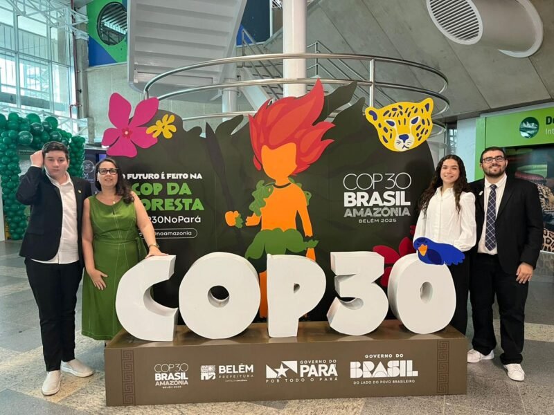 Estudantes da Paraíba levam projeto sustentável à COP30, em Belém