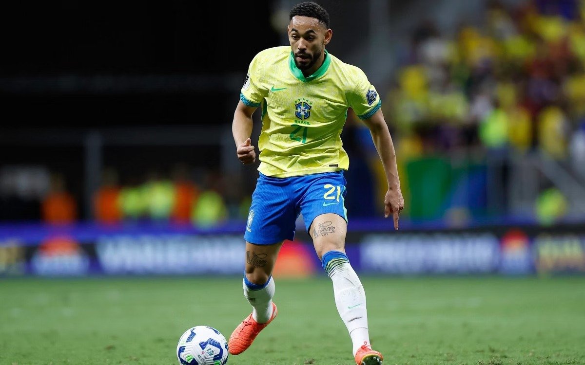 Ancelotti inclui paraibano Matheus Cunha em nova convocação da Seleção Brasileira
