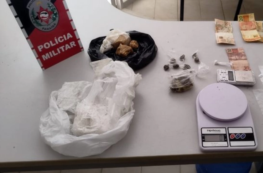 Ex-presidiário é detido com drogas pela ROTAM em Santa Cruz