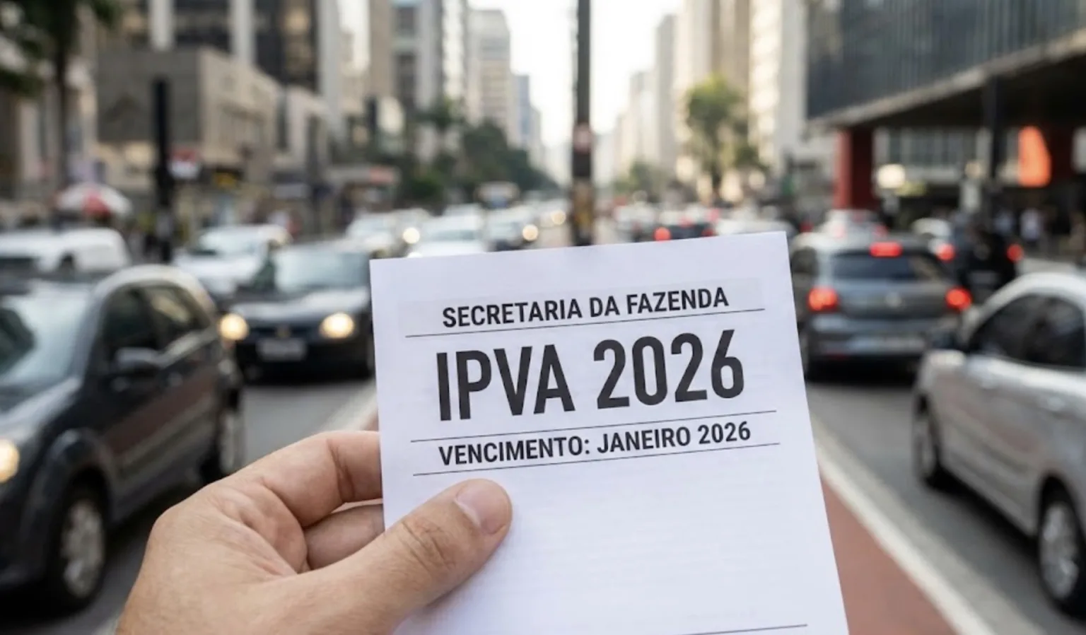 IPVA 2026 na Paraíba: calendário de pagamento, descontos e isenções