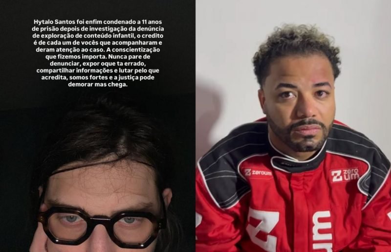 Felca celebra condenação de Hytalo e diz que ‘justiça pode demorar, mas chega’