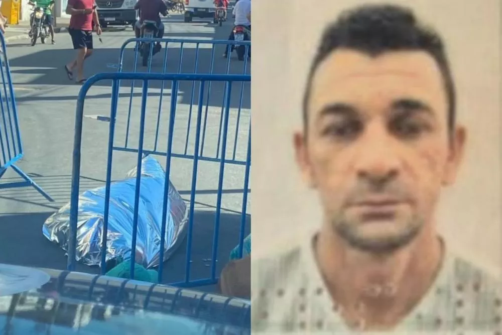 Homem é morto a facadas e tem arma cravada no peito no Centro de Pombal; suspeito de 78 anos é preso após fugir para o RN